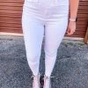 Judy Blue Tessa White High Waisted Skinny Jeans Denim