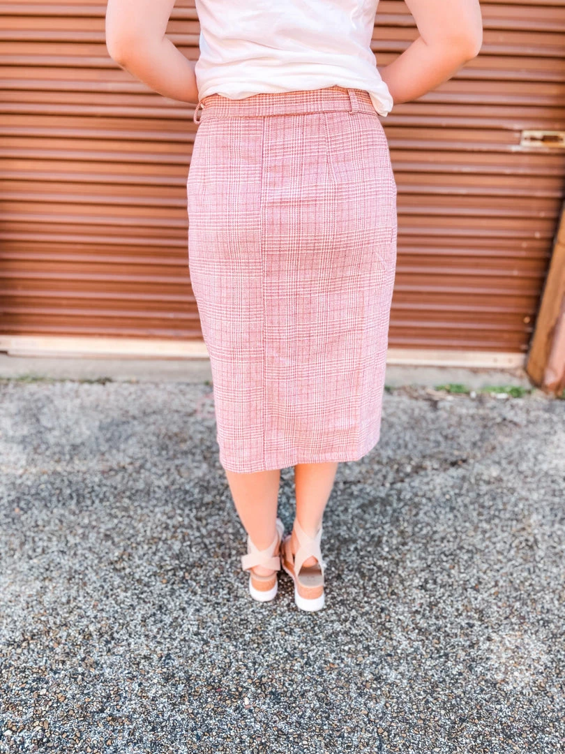 Listicle Bethany Tweed Wrap Midi Skirt 3 Listicle Bethany Tweed Wrap Midi Skirt