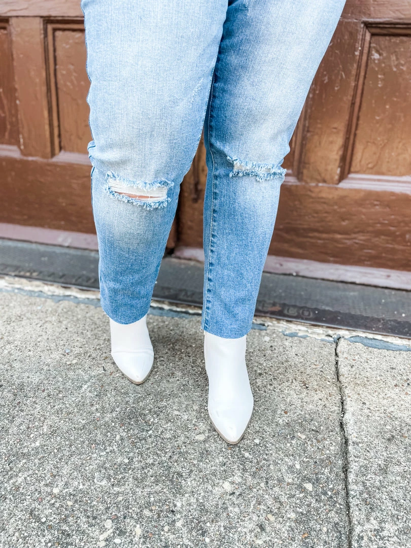 Special A Denim Faith Mid Rise Straight Jeans 2 Special A Denim Faith Mid Rise Straight Jeans