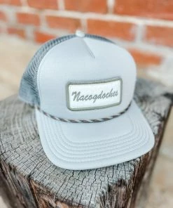 Texas Bling Nacogdoches Laguna Trucker Cap- Grey