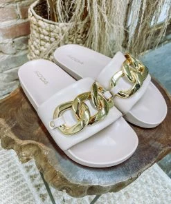 Fortune Dynamic Talent Sandals- Beige Shoes