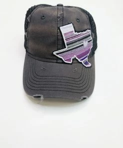 Alley Ink Purple Serape TX Hat