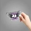 Texas Bling SFA Stephen F. Austin Wings Sticker