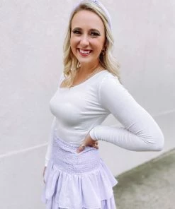 Hyfve Kali White Asymmetrical Top Tops