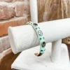 Texas Bling Porsha Enamel Bangles- Mint