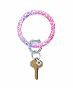 Texas Bling Gifts Pink Cheetah Print Collection Key Ring