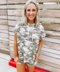 Entro Erin Camo Hoodie & Shorts Set- Mocha 9 Entro Erin Camo Hoodie & Shorts Set- Mocha