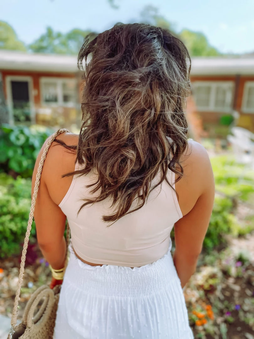 Zenana Premium Taylor Seamless Cropped Tank Top- Dusty Blush Neutral Babe 5 Zenana Premium Taylor Seamless Cropped Tank Top- Dusty Blush Neutral Babe