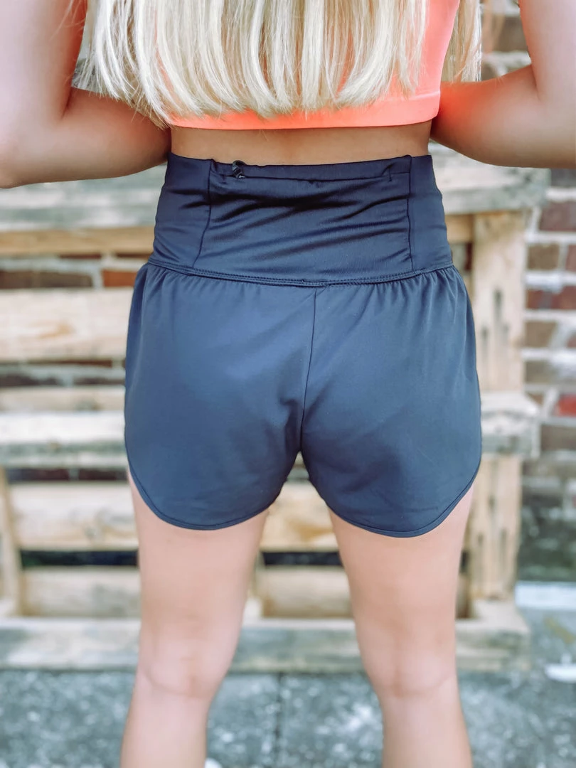 Love Tree Bottoms Sonia Fitted Athletic Shorts- Black 6 Love Tree Bottoms Sonia Fitted Athletic Shorts- Black