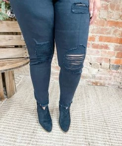 Kancan Dion High Rise Slim Straight Jeans