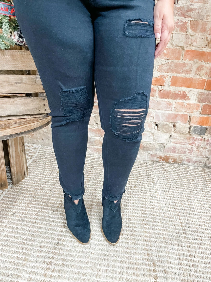 Kancan Dion High Rise Slim Straight Jeans 2 Kancan Dion High Rise Slim Straight Jeans