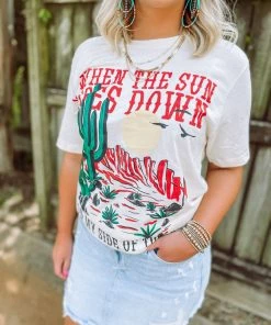 Pierce + Pine Sun Goes Down Graphic Tees