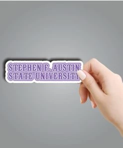 Texas Bling Western Font SFASU Sticker