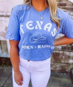 G Ink Graphic Tees Texas Born And Raised
