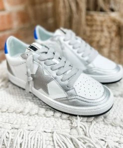 Shu Shop Rosalia Star Sneaker- Silver