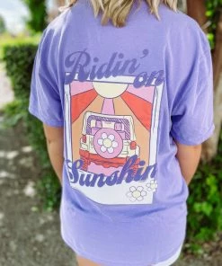 Pierce + Pine Graphic Tees Ridin' On Sunshine