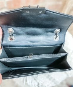 Texas Bling Chloe Black Stud Crossbody