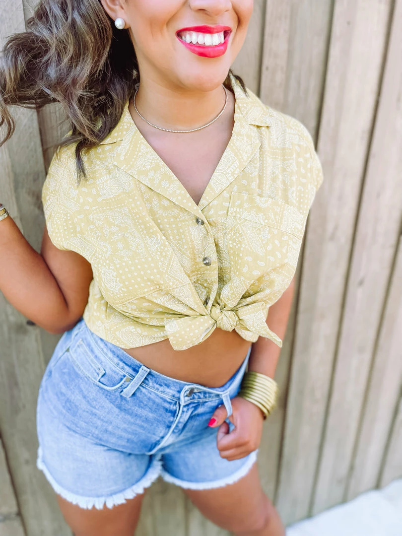 Easel Eden Paisley Printed Shirt 7 Easel Eden Paisley Printed Shirt