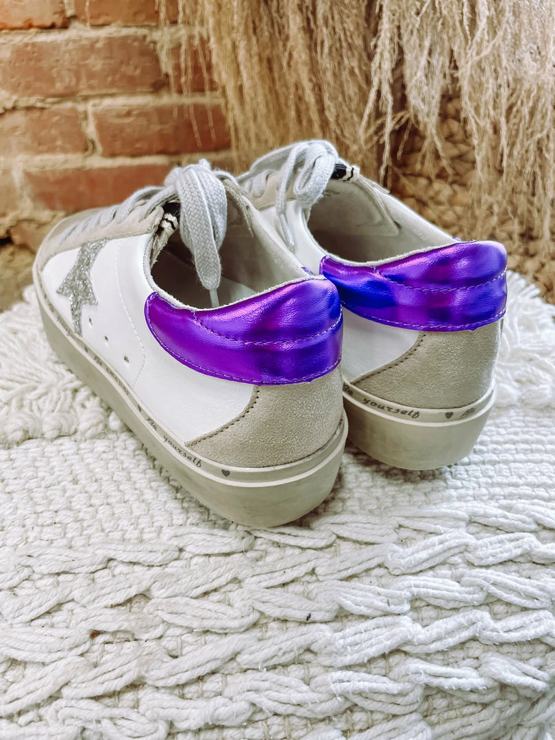 Shu Shop Petula Star Sneaker- Fuchsia 3 Shu Shop Petula Star Sneaker- Fuchsia