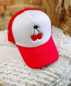 Texas Bling Hats Cherry Trucker Hat