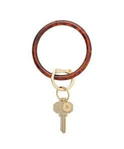 Texas Bling Tortoise Resin Collection Key Ring