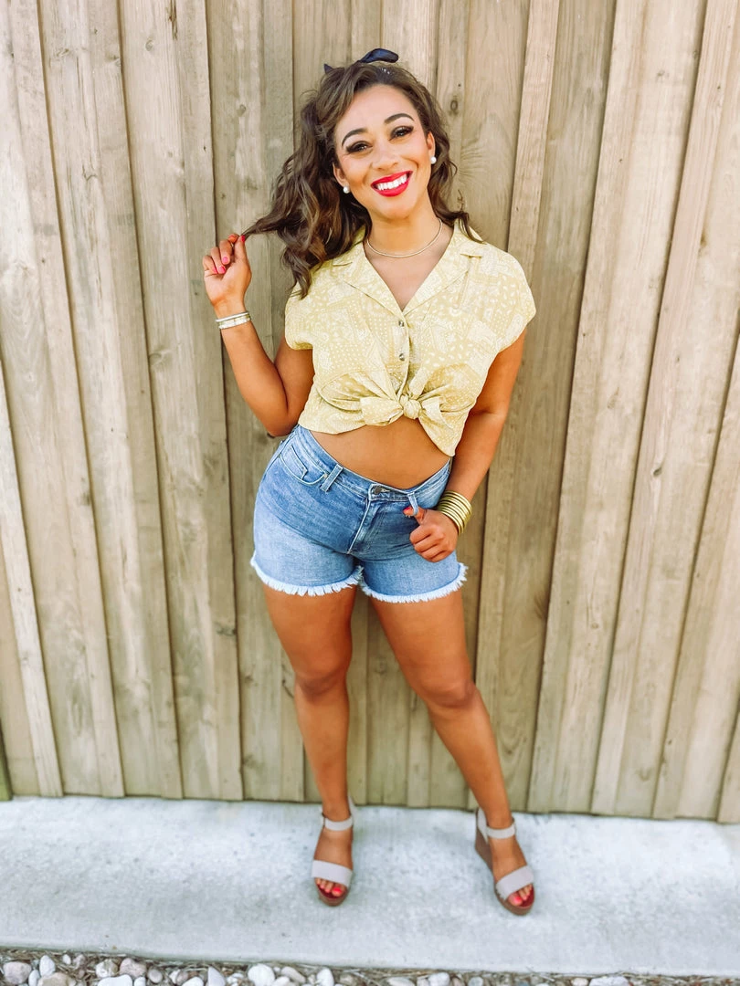 Easel Eden Paisley Printed Shirt 6 Easel Eden Paisley Printed Shirt