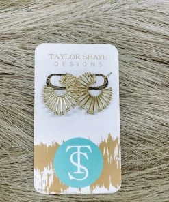 Texas Bling Sandy Hoop Earrings Jewelry