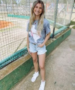 Pierce + Pine Texas Home Baseball Graphic Tees 5 Pierce + Pine Texas Home Baseball Graphic Tees