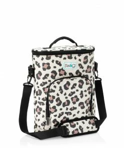 Texas Bling Luxy Leopard Sling Cooler