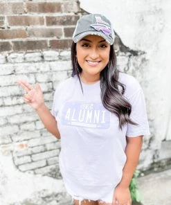 Alley Ink Purple Serape TX Hat