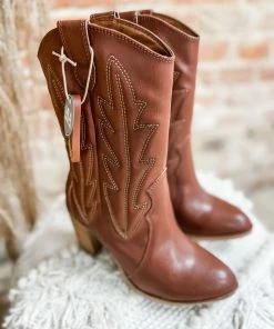 Mia Raylyn Boot- Brown Shoes