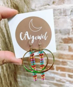 Texas Bling Jewelry Color Trail Earrings