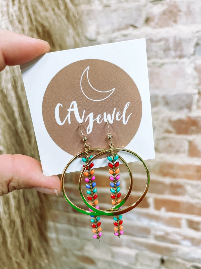 Texas Bling Jewelry Color Trail Earrings 1 Texas Bling Jewelry Color Trail Earrings