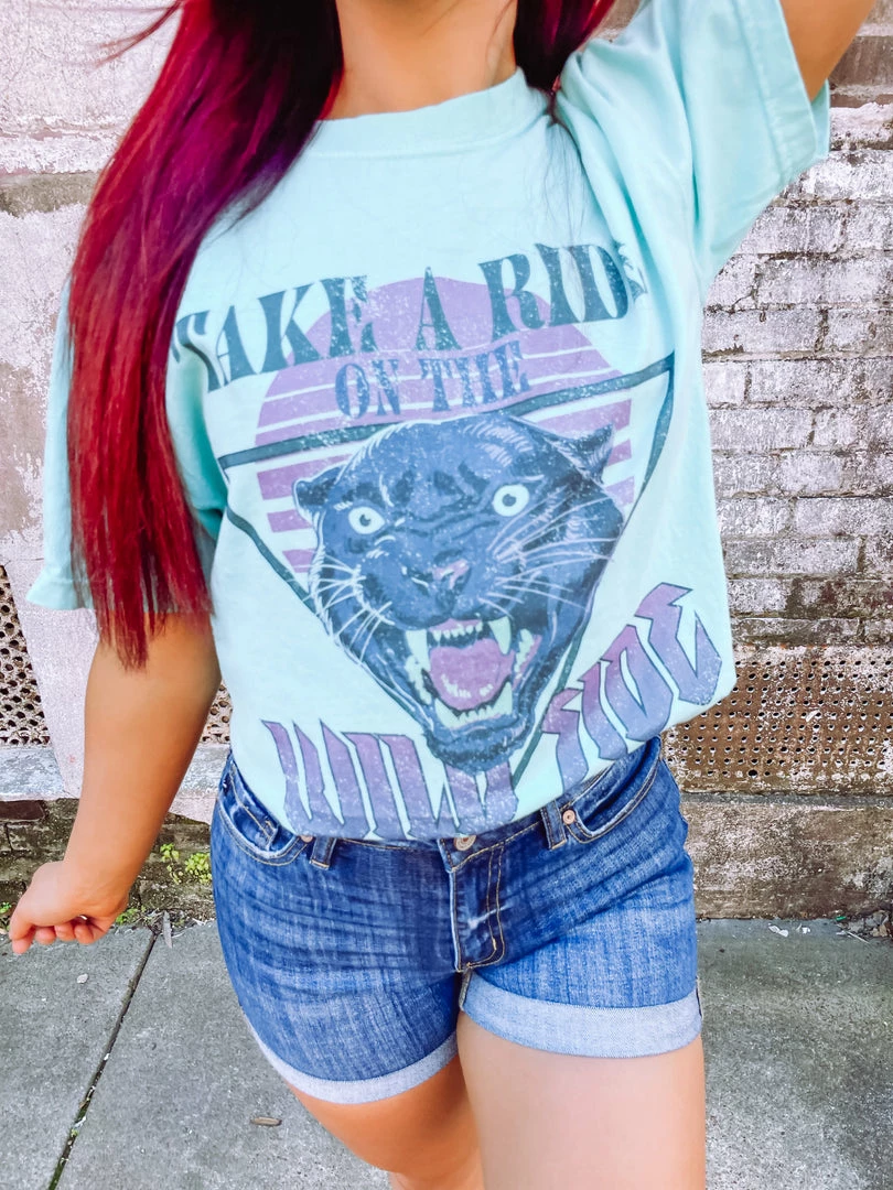 Pierce + Pine Ride On The Wild Side Graphic Tees 3 Pierce + Pine Ride On The Wild Side Graphic Tees