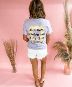 G Ink Graphic Tees One Where We Sic Em- S/S