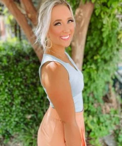 Entro Tops Mercy Ribbed V Neck Bodysuit