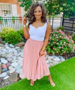 Texas Bling Alexis Center Cut Detail Ribbed Bodysuit- White