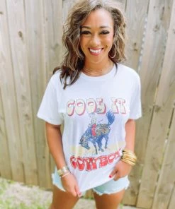 Pierce + Pine Cool It Cowboy Graphic Tees