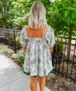 Davi & Dani Kali Square Neck Smocked Top Tops 14 Davi & Dani Kali Square Neck Smocked Top Tops