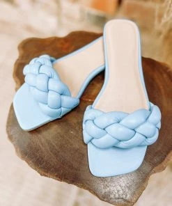 Fortune Dynamic Ball Twist Sandals- Sky Blue Shoes
