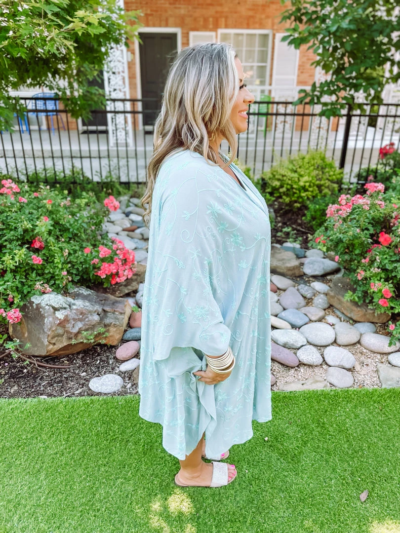 Kori Hayden Crinkled Embroidered Cardigan 3 Kori Hayden Crinkled Embroidered Cardigan