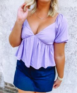 Idem Ditto Mackenzie Sweetheart Flowy Top Tops