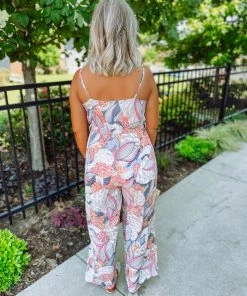 Cezanne Taylor Floral Self Tie Jumpsuit Take Me Away: Resort Edition 9 Cezanne Taylor Floral Self Tie Jumpsuit Take Me Away: Resort Edition