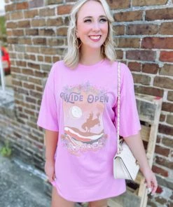 Pierce + Pine Dresses Wide Open Spaces T-Shirt Dress