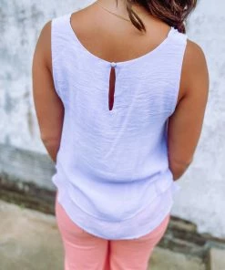 Umgee Kate Sleeveless Layered Top