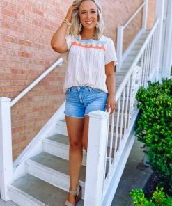 Just Black Denim Lucy Basic Cut Off Mid Rise Shorts