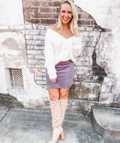 Kori Bottoms Nickie Corduroy Mini Skirt