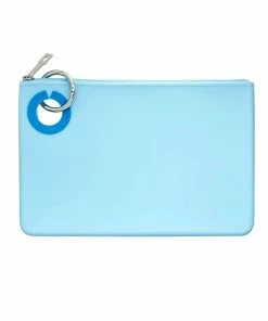Texas Bling Bags Sweet Carolina Blue- Large Silicone Pouch