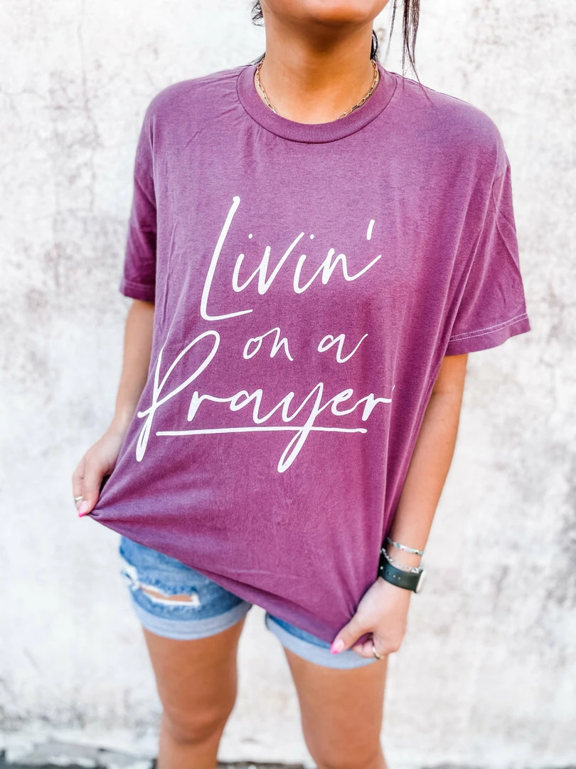 G Ink Graphic Tees Livin' On A Prayer 7 G Ink Graphic Tees Livin' On A Prayer