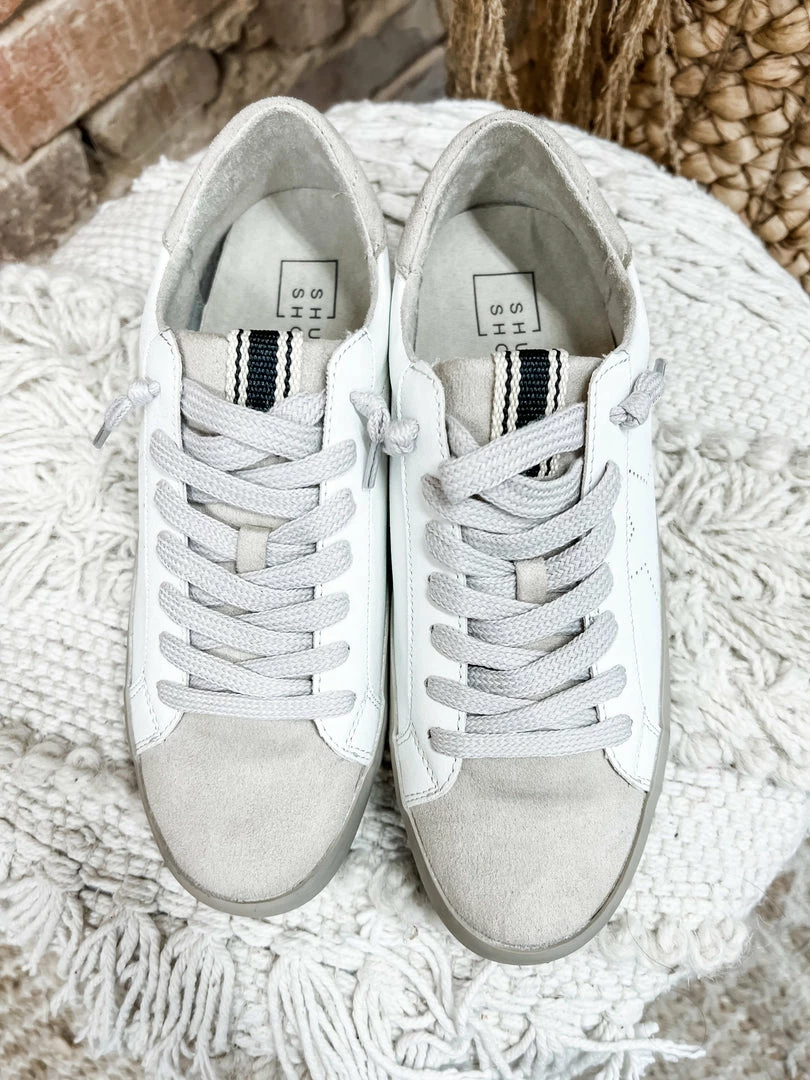 Shu Shop Shoes Mia Star Sneaker- White 4 Shu Shop Shoes Mia Star Sneaker- White